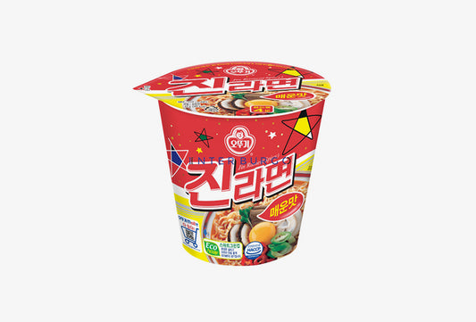 JIN RAMEN (HOT)-CUP 오뚜기 진라면 컵(매운맛) 65g