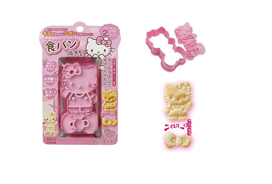 PLASTIC MOULD FOR BREAD HELLO KITTY 주먹밥틀