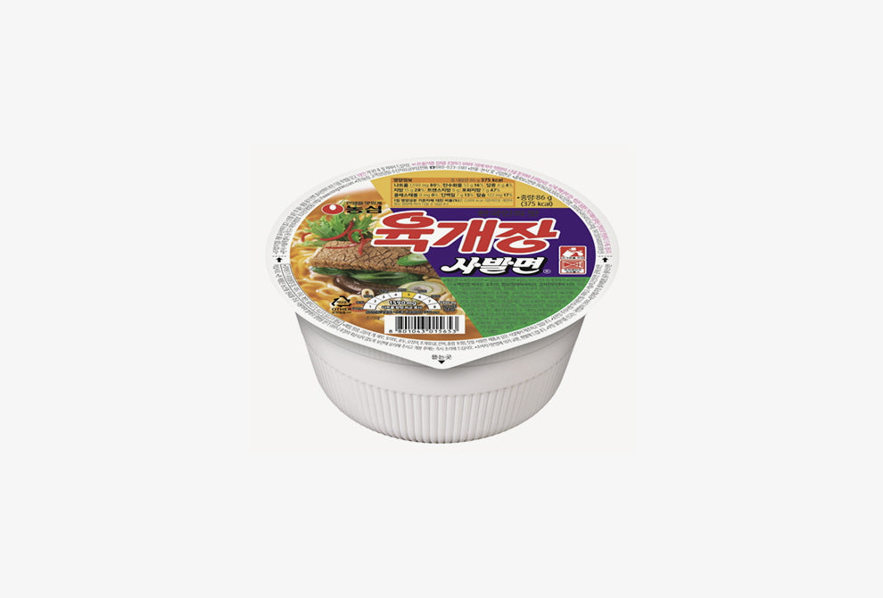 HOT&SPICY RAMEN-BOWL 농심 육개장사발면