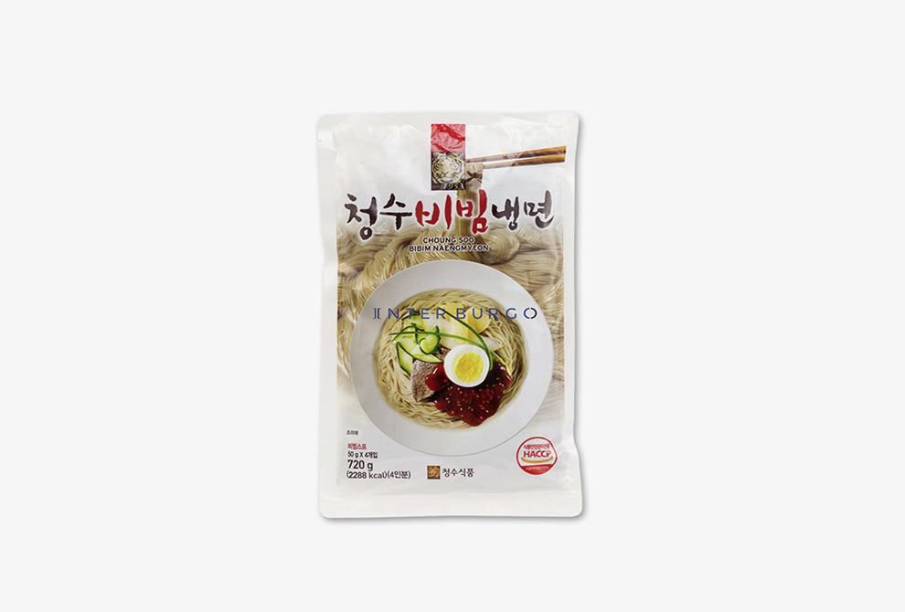 COLD NOODLE BIBIM NAENGMYEON 청수 비빔 냉면 (한국산)