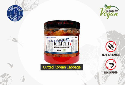 CUTTED CABBAGE KIMCHI (Suitable for Vegan) 맛김치 1kg
