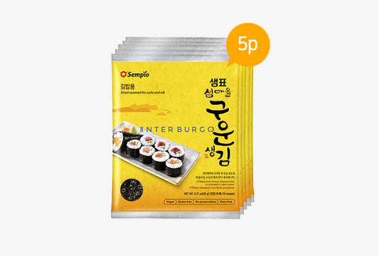 DRIED SEAWEED FOR SUSHI 섬마을 김밥용 김