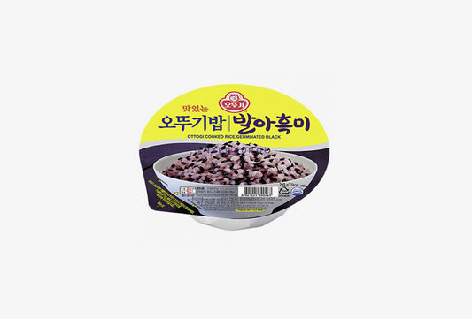 COOKED RICE(GERMINATED BLACK PEARL) 맛있는 오뚜기밥 (발아흑미) 210g