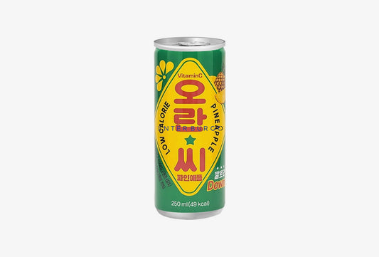 CARBONATED SOFT DRINK IN CAN (ORAN-C PINEAPPLE) 오란씨 파인
