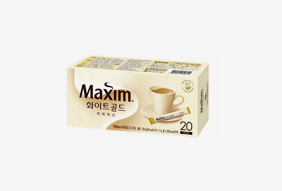 MAXIM COFFEE MIX(WHITE GOLD) 맥심 커피 믹스 (화이트골드)